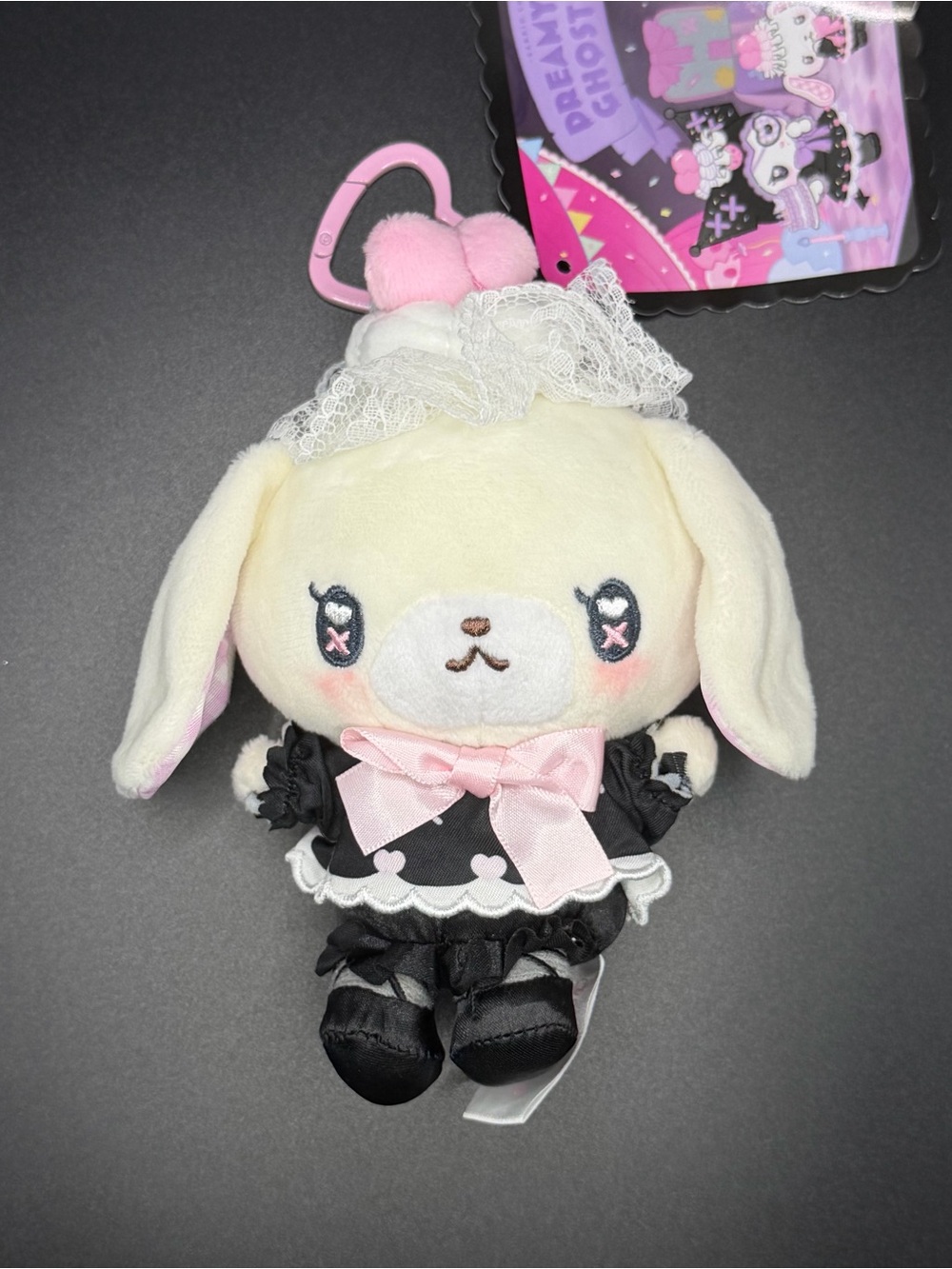 Sanrio X Shobido The Dreamy Sweets Haunted House Series Sugarbunnies keychain